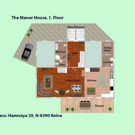 The Manor House In Hamnoy Lodge *
