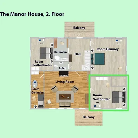 The Manor House In Hamnoy