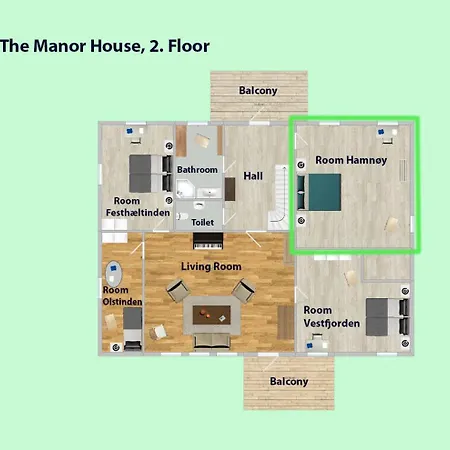 The Manor House In Hamnoy Lodge Reine