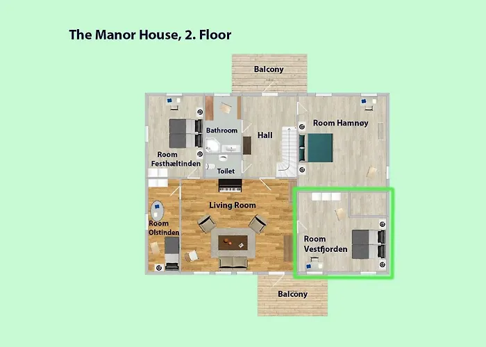 The Manor House In Hamnoy